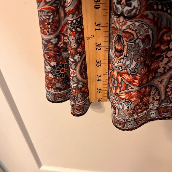 BCBGMAXAZRIA Adele Floral Wrap Dress Size XS - Picture 7 of 8
